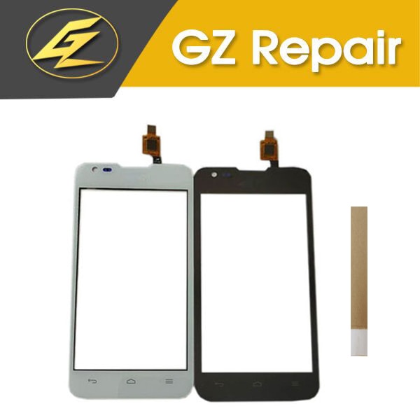 4.5 " sort hvid farve til huawei ascend  y550-l01 y550-l02 y550-l03 vaf 49 y550 touch screen glaspanel digitizer med tape