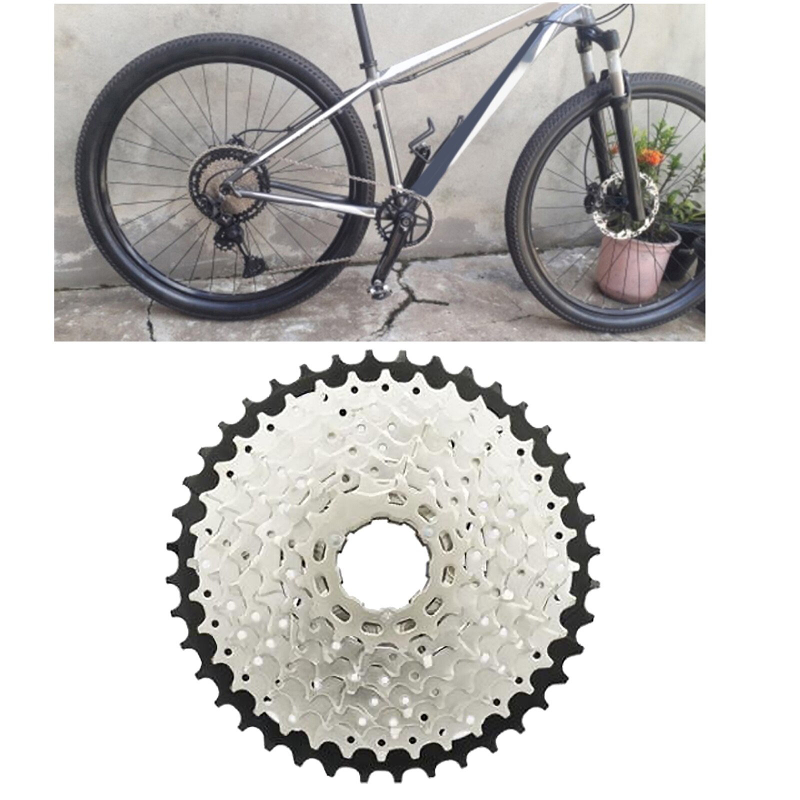 Bicycle Freewheel High-Tensile Steel Sprocket Bike Freewheel for Bicycle Maintenance Bicycle Flywheel Bike Modification