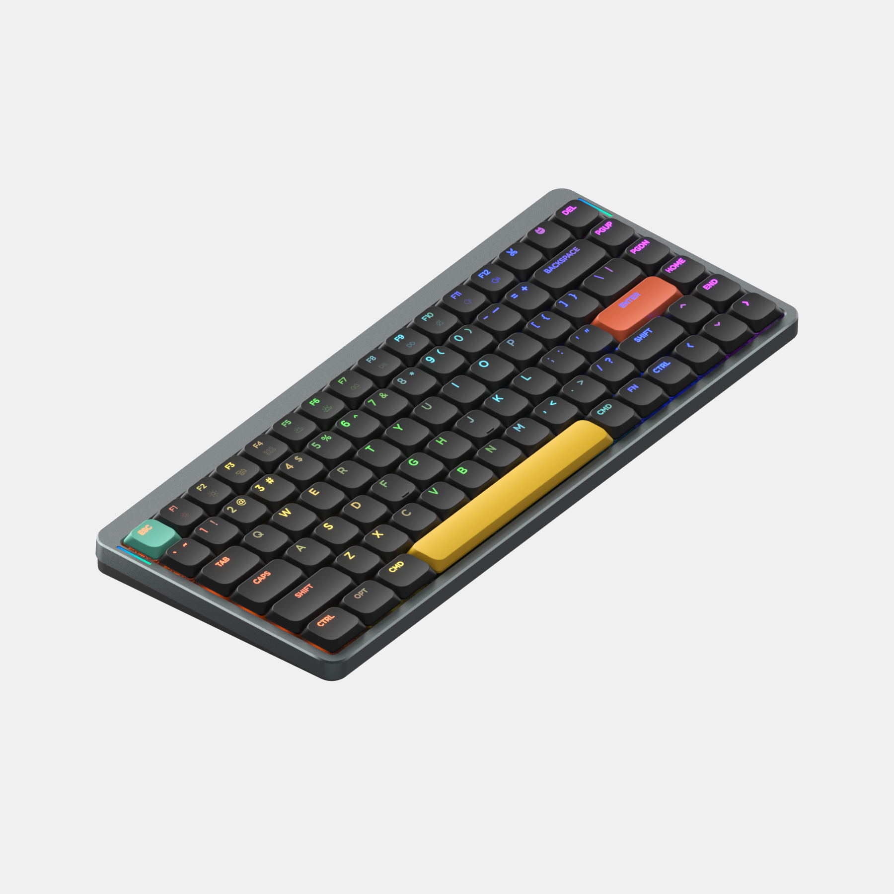 NuPhy nSA Profile Black Transparent Keycap Low Profile Suitable for Air Series