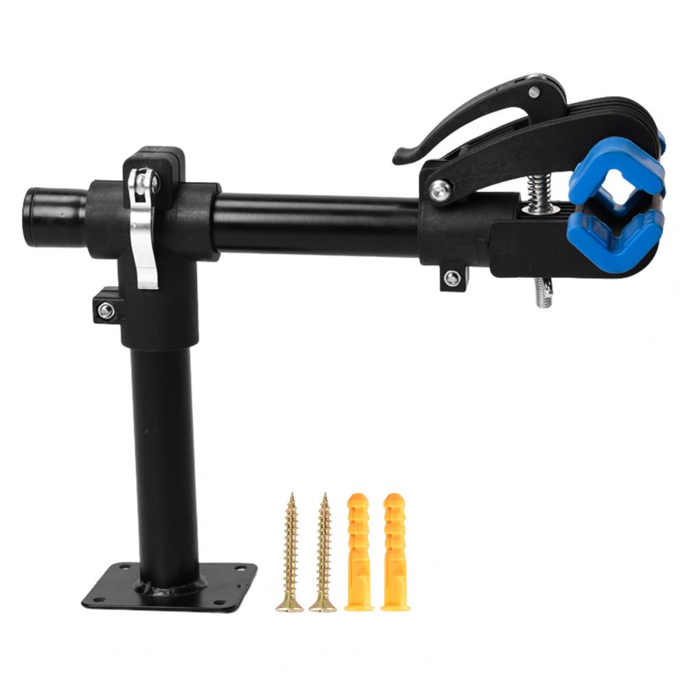 Établi de réparation de vélo, support mural de réparation de vélo, établi pour vtt, vélos de route, support à pince d'entretien pour vélo: WHITE