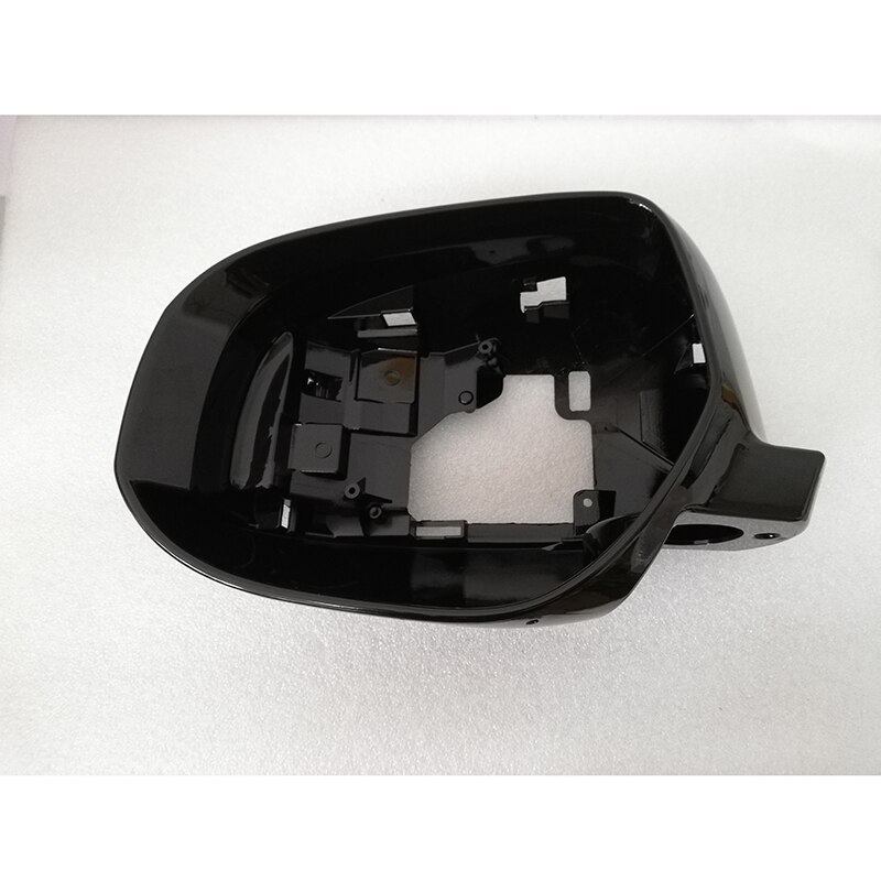 Car accessories HENGFEI Rearview mirror frame Mirror frame for Mitsubishi Outlander: Bright black  L