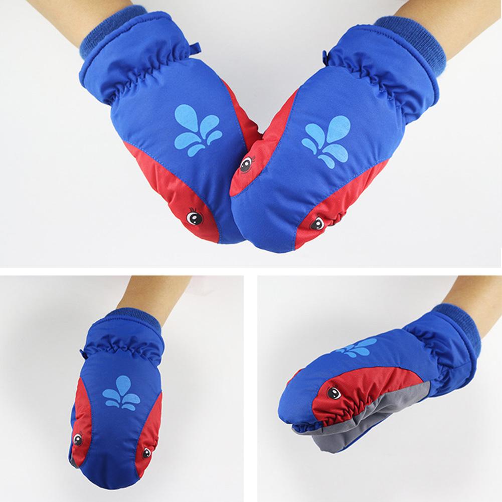 Verdikte Kids Outdoor Warme Ski Handschoenen Waterdicht Sneeuw Sport Snowboard Skiën Handschoenen Voor Kinderen Mitten