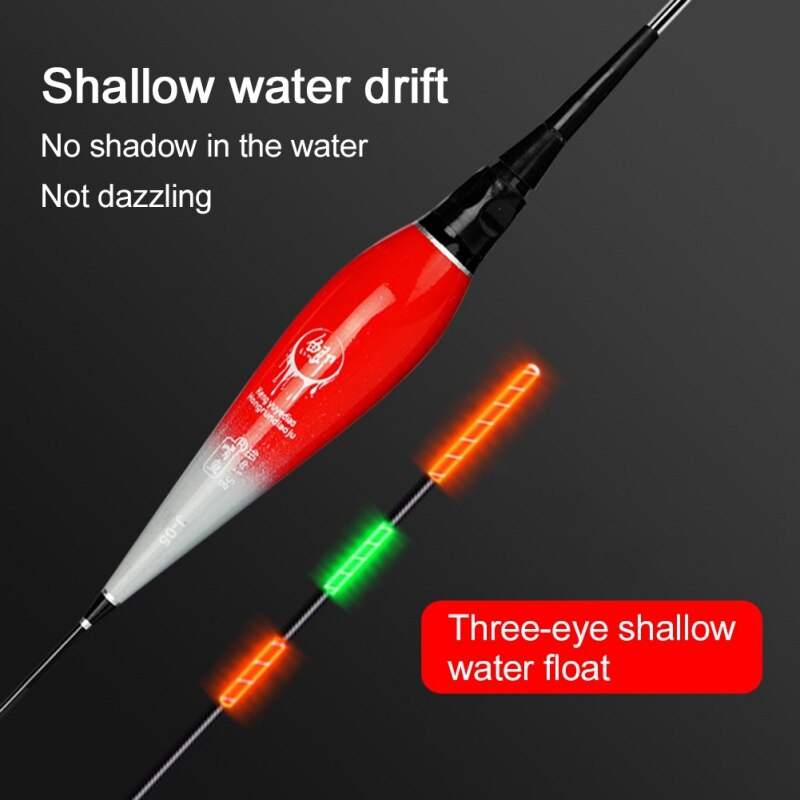 ! Smart Fishing Float Bite Alarm Bite Bait Gravity Sensor LED Light Color Change Automatic Night Electronic Changing Buoy
