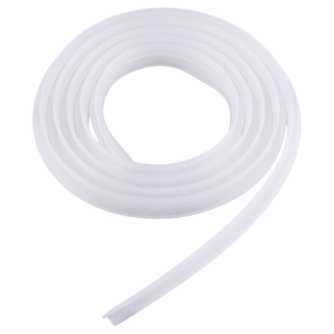 2M Rubber Siliconen Bad Douche Scherm Deur Raam Afdichting Strip Kloof Gebogen Platte 0.6Cm/1Cm/1.2Cm: 1cm(0.39inch)