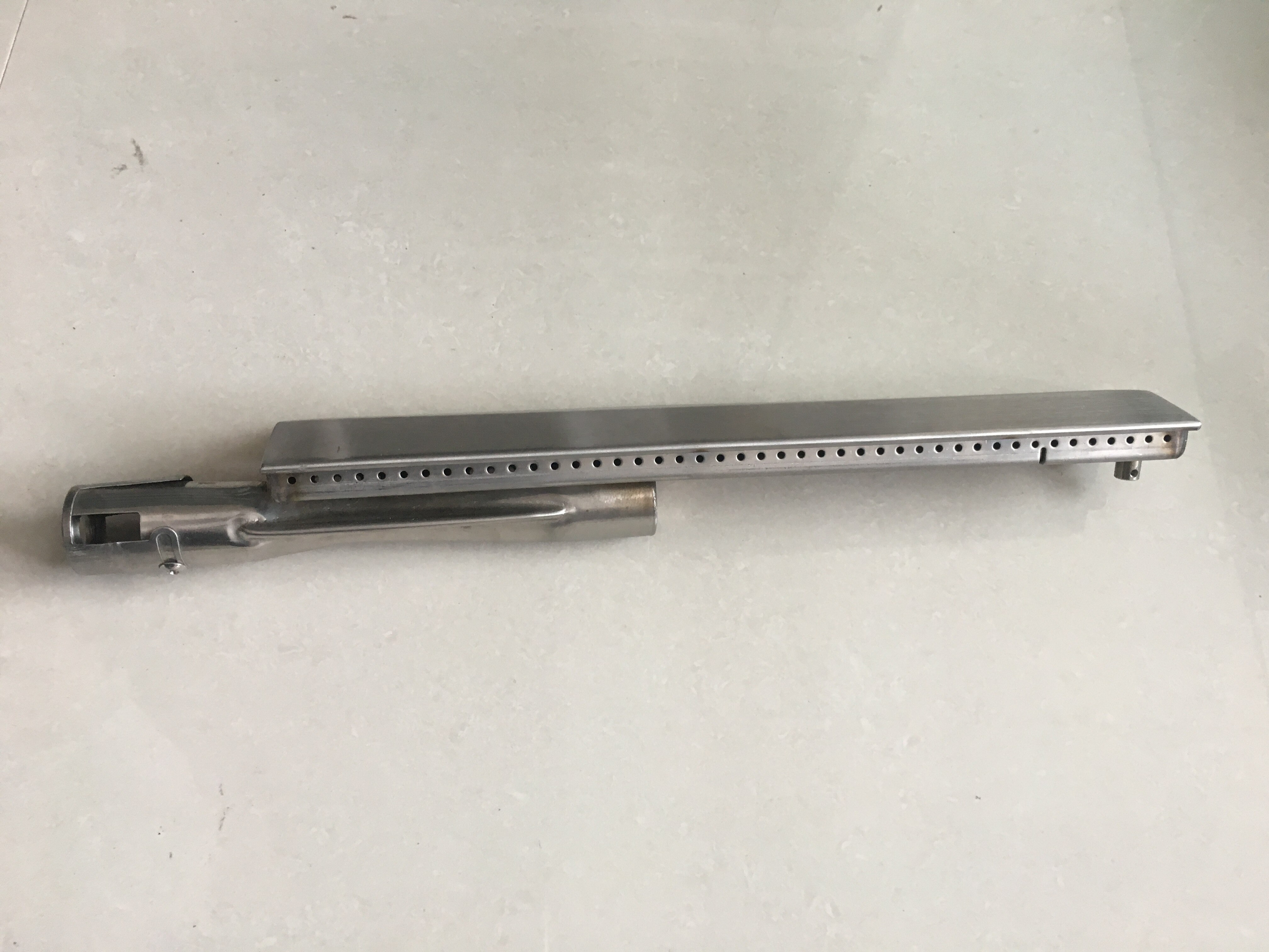 Cheap Stainless Steel 304 Universal BBQ Grill Burner 16 1/8" 410mm, Replacement for Cast Iron Burner