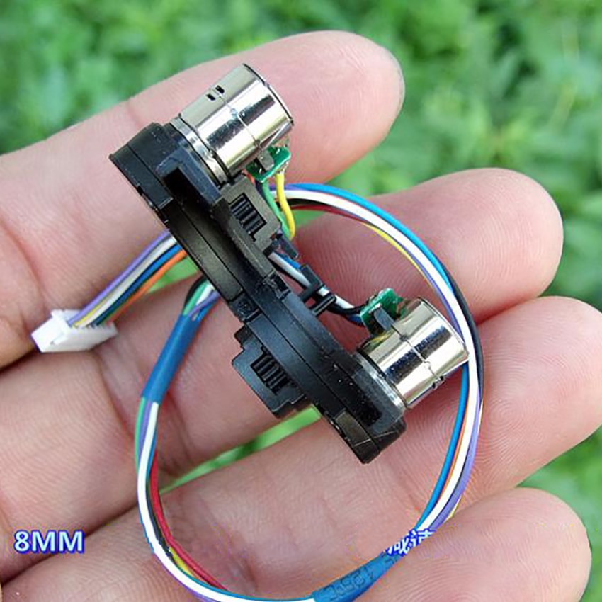 Two-phase Four-wire Stepper Motor With Deceleration Combination Dia 8MM 41Ohms Micro Motor for Digital Cameras