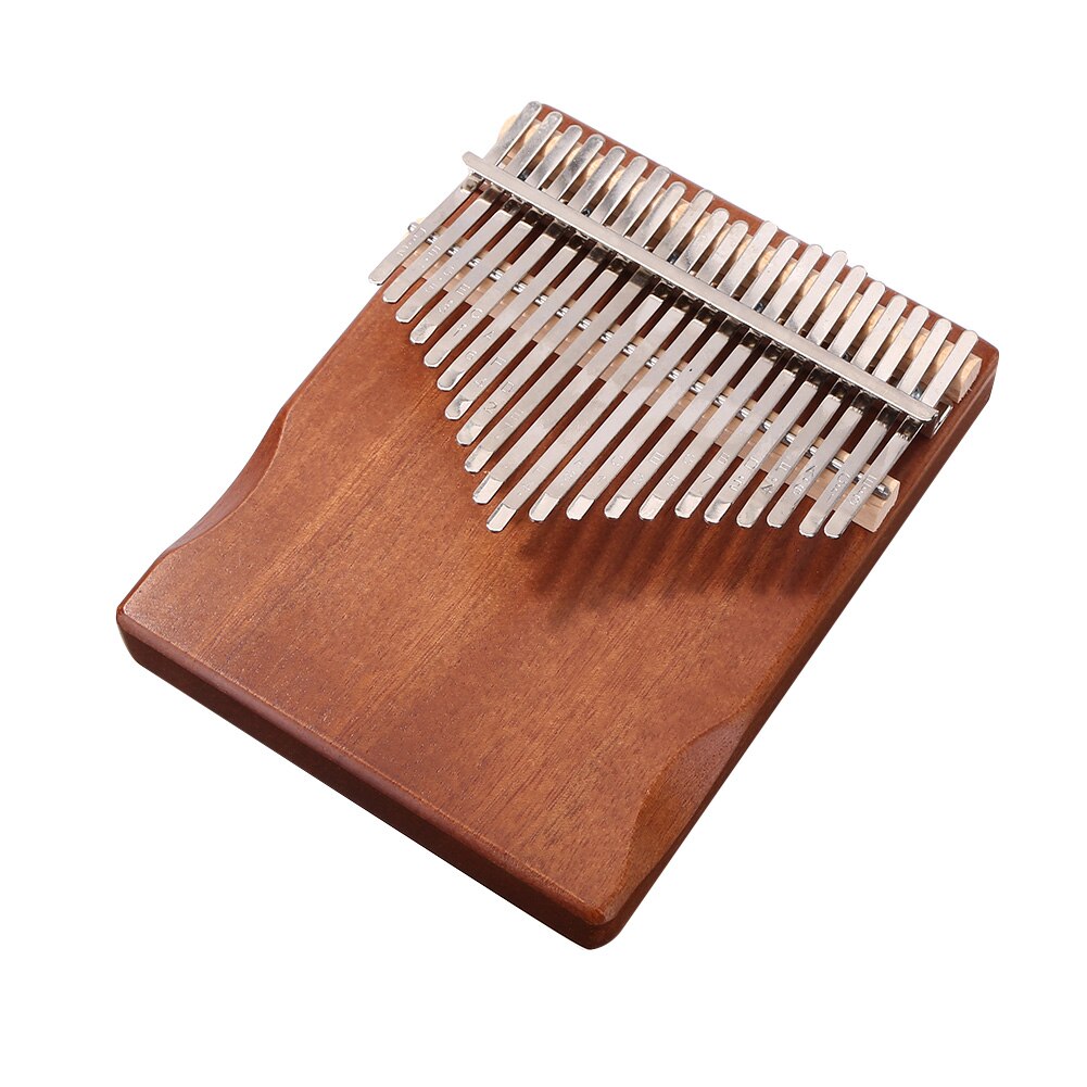 21 nøgler kalimba mahogni træ tommelfinger klaver mbira afrikansk sanza mbira med tuning værktøj noder musikinstrument dråber