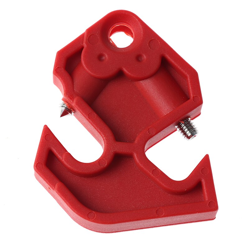 1Pc Universal Clamp On Safety Plastic Lockout Devices Circuit Breakers lock: Default Title