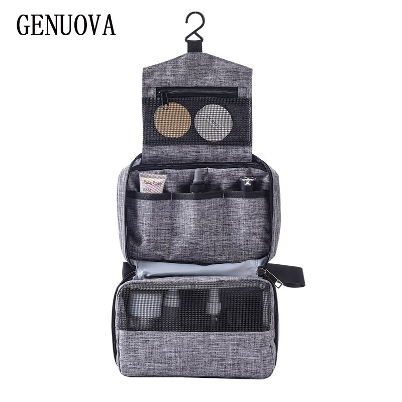 Trousse De Toilette/make-up Femme - 26x18x5 Cm - Polyvalente - Voyage Et Quotidien - Plusieurs Designs