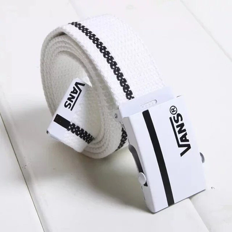 Hommes femmes ceinture ceinture 110cm noir blanc Plaid ceinture toile damier ceintures Cummerbunds toile taille ceintures décontracté damier: White black