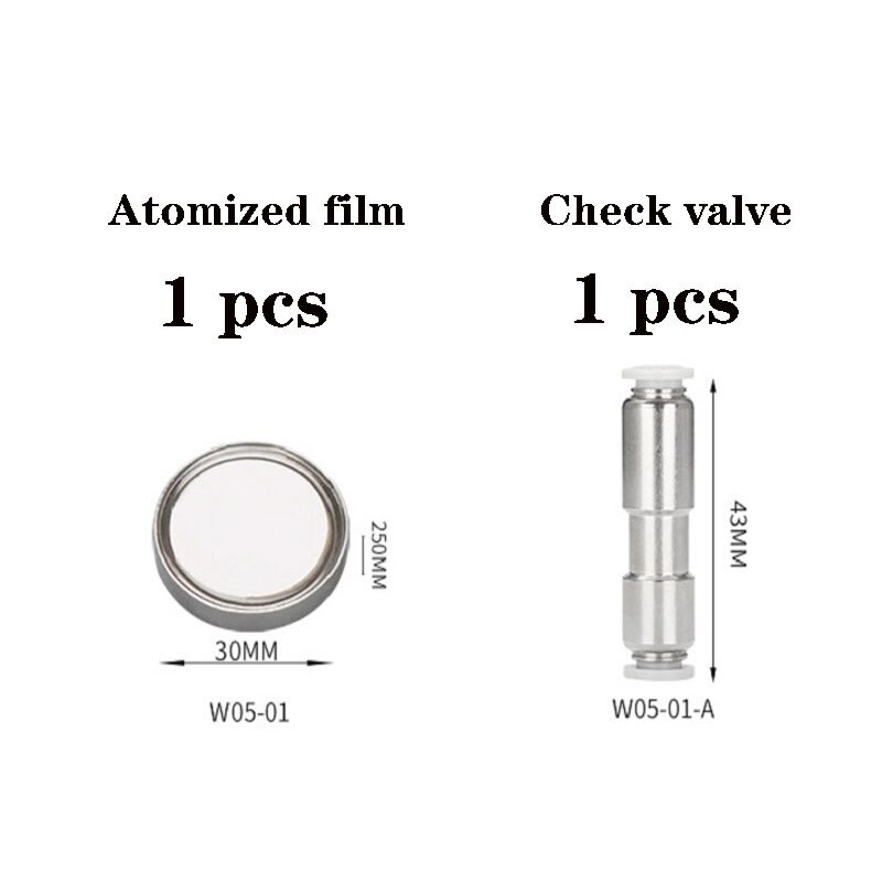 Fish tank CO2 atomizer, aquatic plant growth 304 stainless steel carbon dioxide diffusion system nano atomizer, size 70mm-400mm: Kits