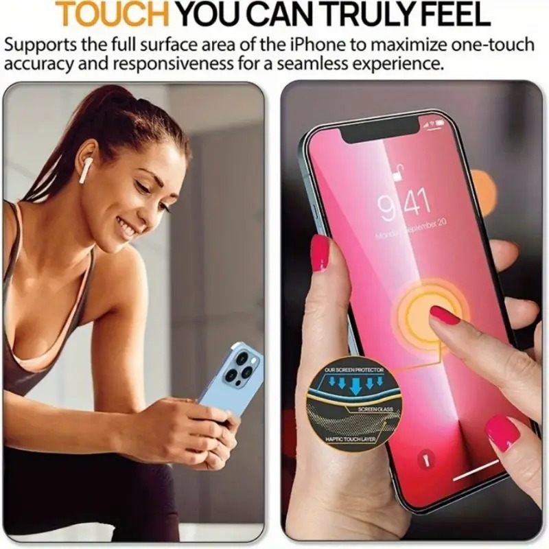 3Pcs Privacy Tempered Glass Screen Protector for iPhone 17 16 Pro Max 15 14 Plus 13 12 Mini 11 XR XS Scratch-Resistant Glass