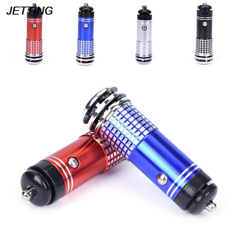 1pcs Car Air Purifier Ionizer 12V Negative Ions Air Cleaner Air Purifier Car Remove Smoke Eliminator For Car Home Office
