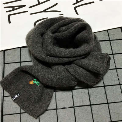 Mode Winter Effen Kleur Kasjmier Kinderen Sjaal Kids Jongens Meisjes Warm Breiwol Sjaals Bufandas: 1