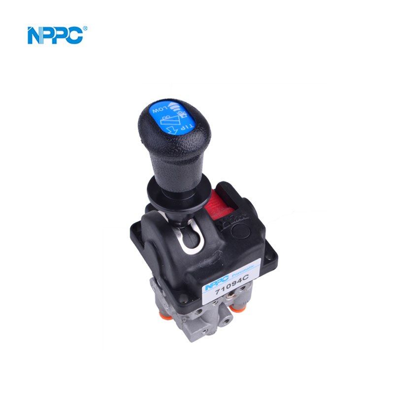 Hyva dump truck proprotional valve.air control/tipping valve with PTO switch & indicator light, 71094C