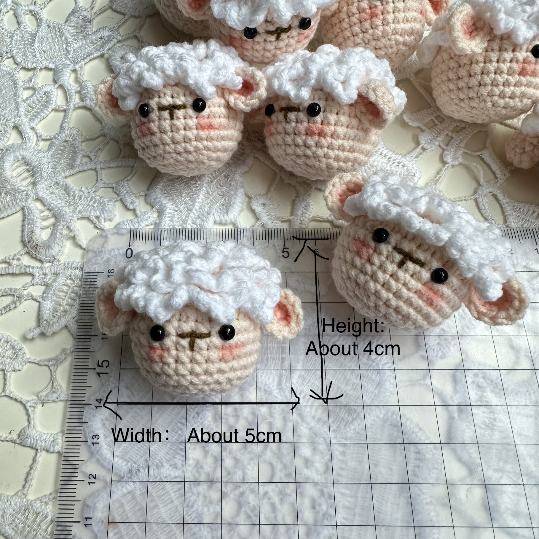 Handgemaakte wollen gehaakte schapenhaar bloemen meisjes hoofddeksels haarspeldjes hoofdbanden haarband accessoires met DIY Jewely