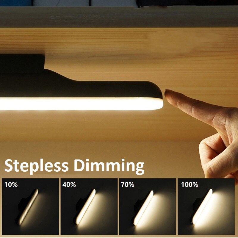 Draaibare Led Spiegel Light Traploos Dimmen Make Vanity Light Draagbare Leeslamp Led Wandlamp Oplaadbare Touch Kast Lam: Default Title