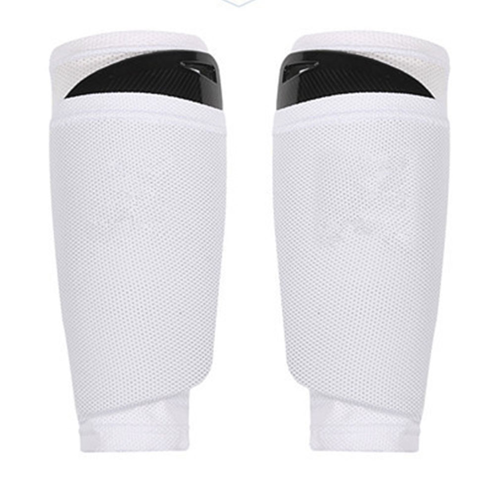 1 Pair Sports Soccer Guard Pad Sleeve Sock Leg Support Safety Breathable Training Shin Sleeves Calf Guards Protection Adjustable