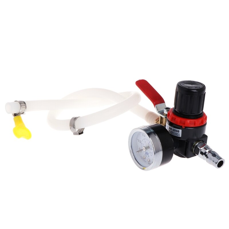 Detector Universal de fugas de tanque de agua y refrigerante de coche, medidor de presión de radiador