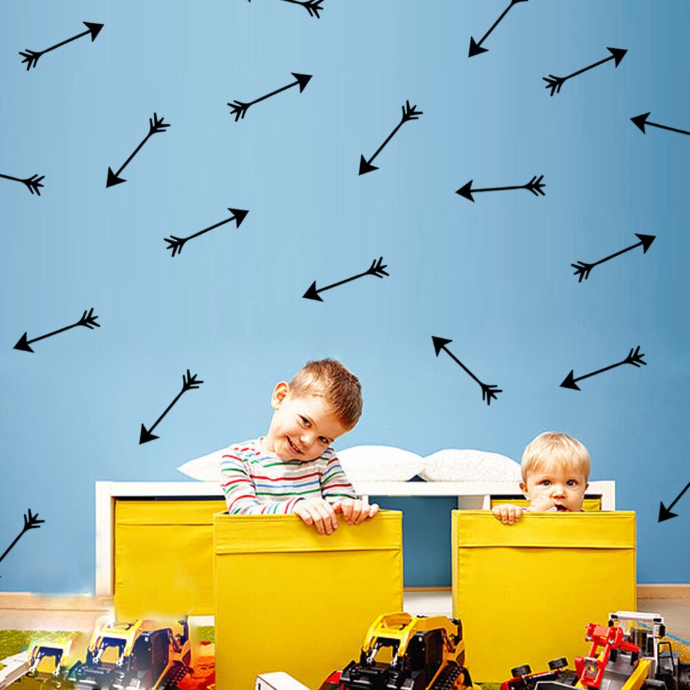 Pil wallsticker børneværelse babyværelse børneværelse dekoration wallstickers boligindretning stue boligindretning aftagelige vægdecals