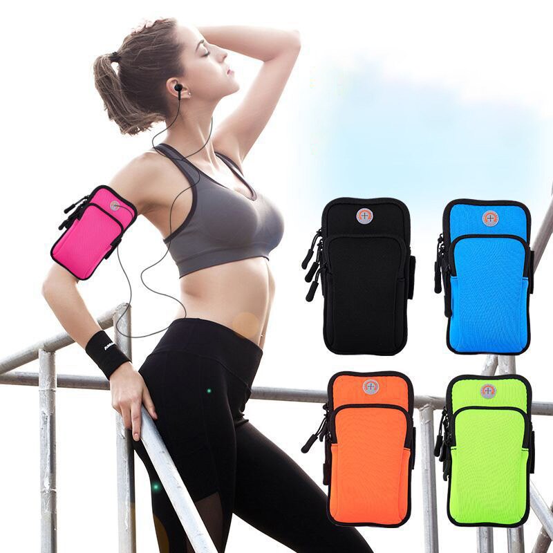 Sport Running Armband Bag Cover Armband Universal Waterdichte Draagbare Sport Stand Voor Telefoon Outdoor Sport Telefoon Arm