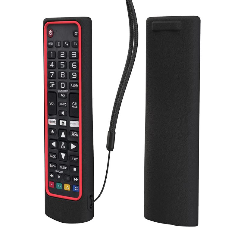 Soft Silicone Case Remote Control Protective Cover for Smart TV KB75095307 X7YD: A