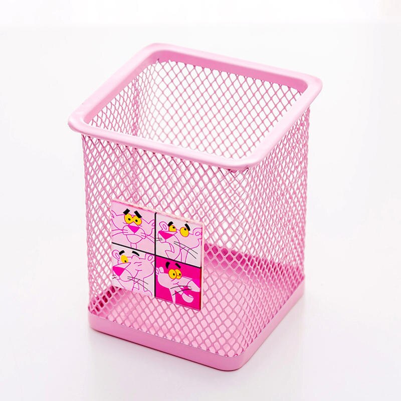 1 Pcs Lovely Pen Holder for Girls School Stationery Little Fairy Exclusive Pen Holder Pink Cute Debris Stationery Organizer: 02