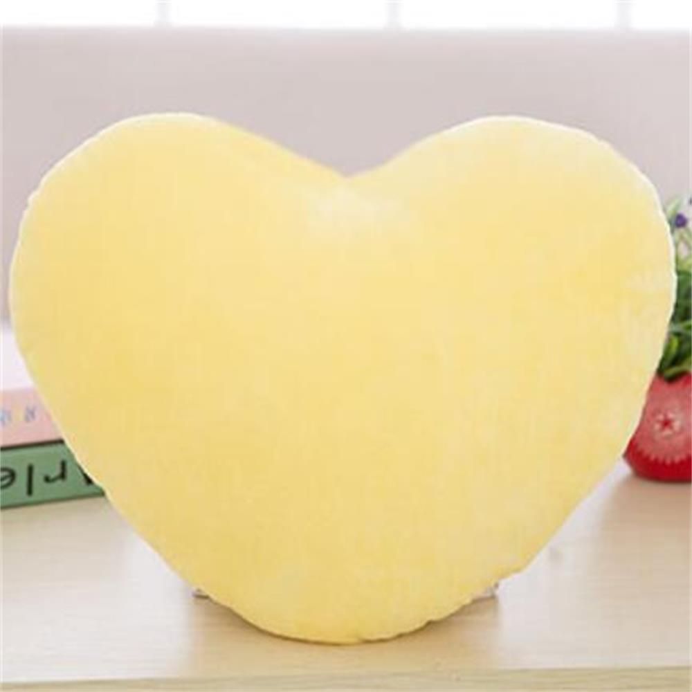 Heart Plush Toys Soft Pillow Kawaii Toy Lovely for Birthday Home Decorative Valentines Day Decorative Soft Stuffed Pillow: MULTI