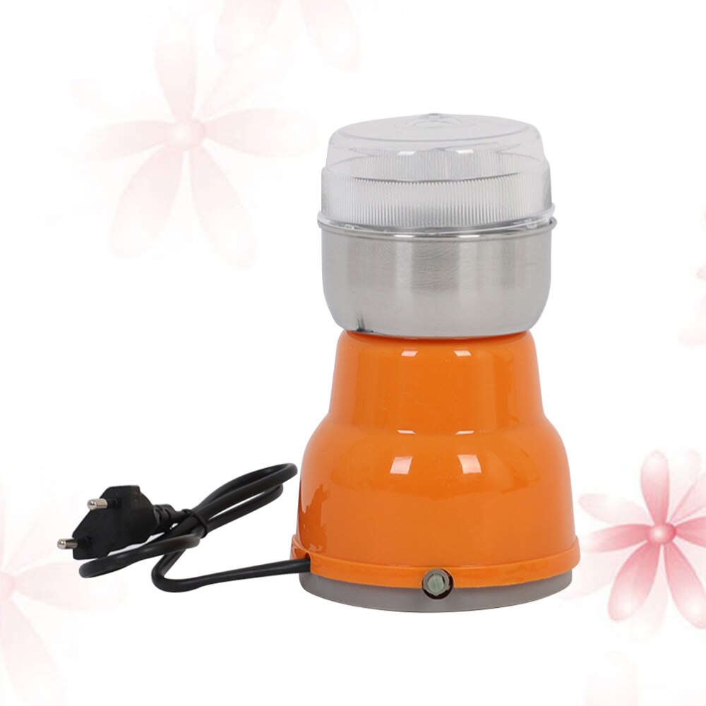 Molinillo de café eléctrico para el hogar, máquina amoladora para granos de café, especias, con enchufe