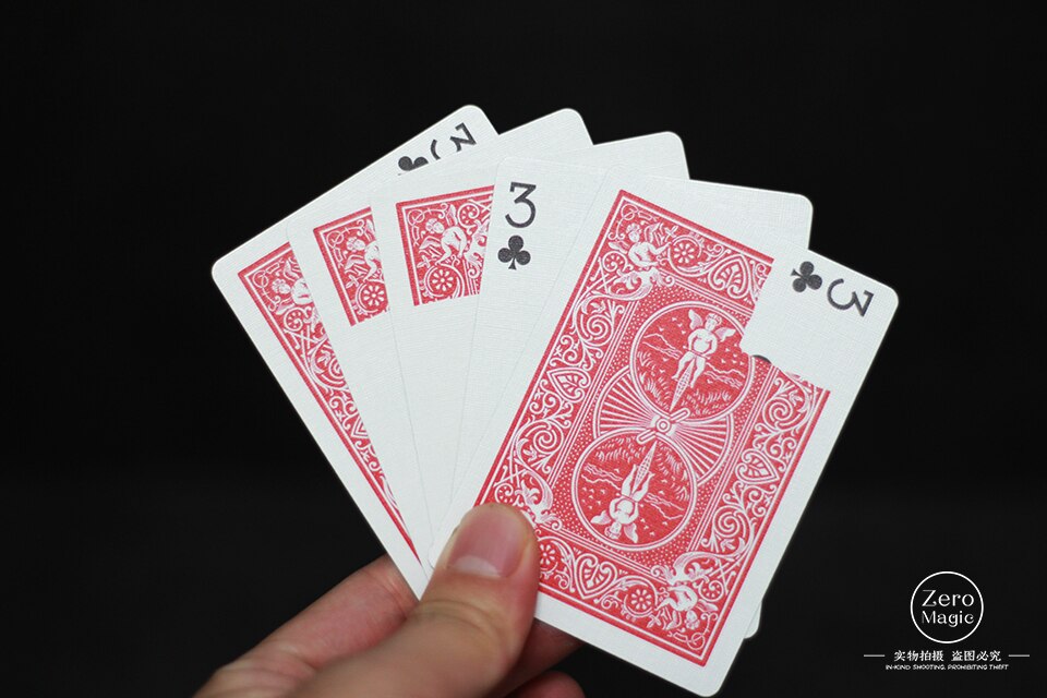 5 stks/partij De Albo Card-goocheltrucs, Magie Rekwisieten, Mentalisme, Close up Magic, fun Magic, Party, Illusies, Accessoires