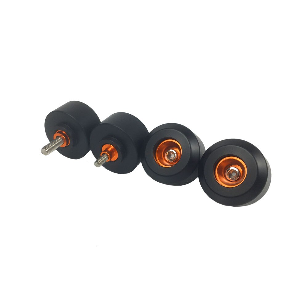 Protector de horquilla de rueda para motocicleta KTM RC 125, 200, 250, 390, accesorios para motocicleta, deslizadores delanteros y traseros de choque, almohadilla de tapa, piezas RC390 Duke390