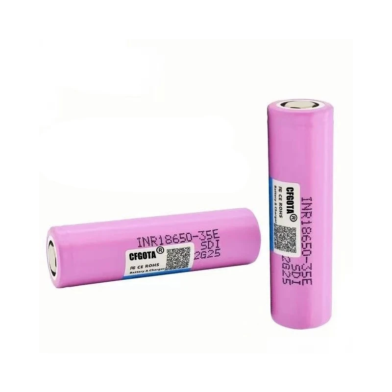 Batería 18650 35E 3,7 V 3500mAh descarga 18650 batería de iones de litio 3,7 v INR18650-35E batería recargable para linterna