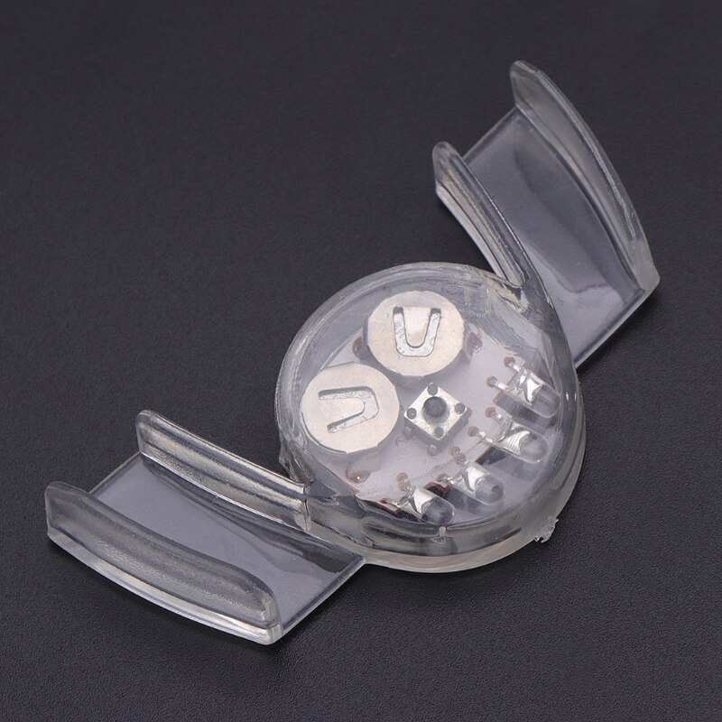 1Pc LED Light Up Flashing Teeth Mouth Guard Party Mouthpiece Glow Tooth Halloween