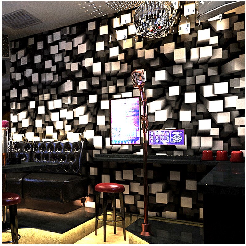 Papier peint KTV 3D Flash, Cool, à la , boîte de salle de bal, hôtel, plafond de chambre à thème