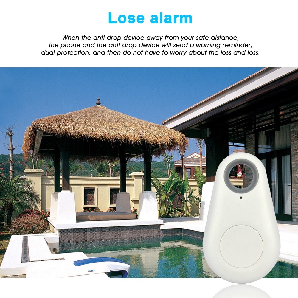 Kebidu smart tag bluetooth tracker børnetaske pung nøgle finder gps locator alarm hunde tracker til ios til android