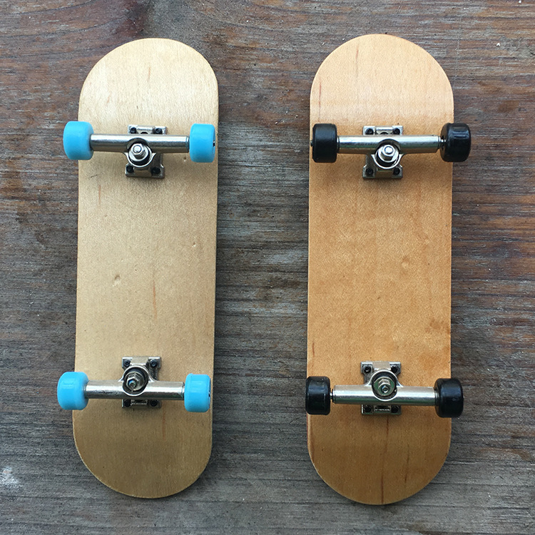 Bärhjul skid pad lönn trä finger skateboard legering stent lager hjul greppbräda