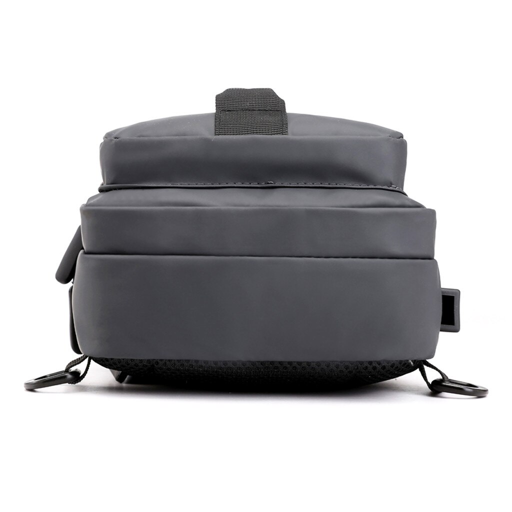 40 # dos homens de Moda Ao Ar Livre Oxford Mochila USB Versátil Bolsa de Ombro Sacos Do Mensageiro Saco Peito Mochila Mujer рюкзак