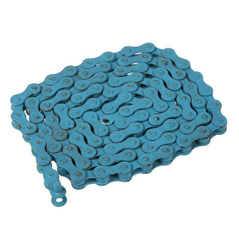 Fahrrad MTB BMX Rennrad 1/2 "X 1/8" Fixied Kette Single Geschwindigkeit 96 Verknüpfung Blau-ABLD