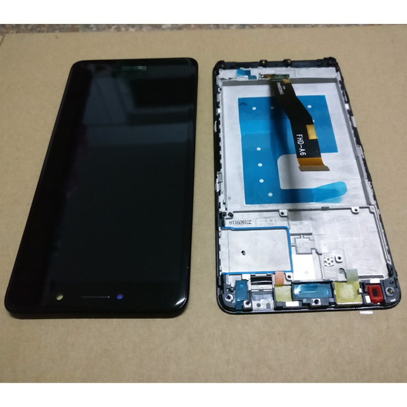 100% di Prova da 5.5 pollici per Huawei Compagno di 9 Lite BLL-L23 Schermo LCD tocco schermo Digitizer assemblaggio/con Telaio/ o assolo Tocco