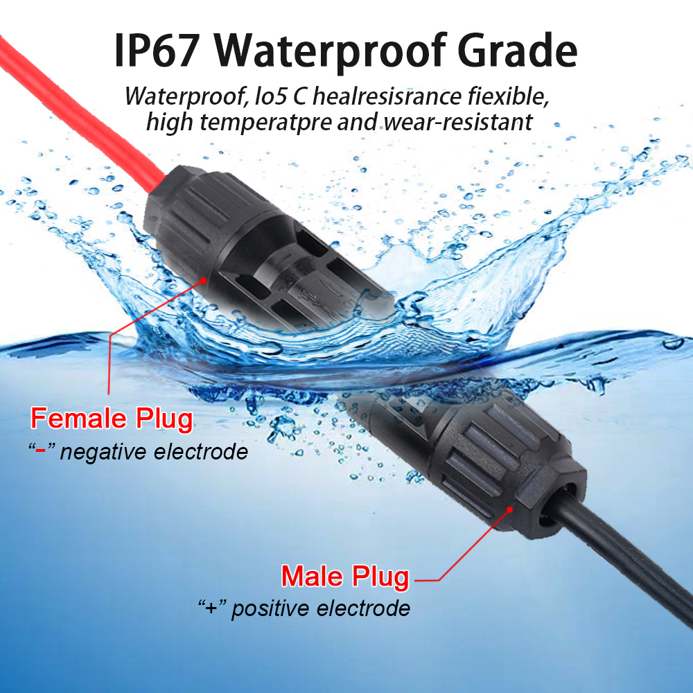 12AWG 150 cm Elektrische Zaun Kabel Stecker Mit Krokodil Clip Führt Kabel Wasserdichte Solar- Zaun Kabel Messung Teile