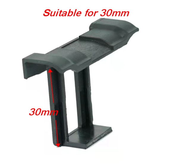 Clip pour panneaux photovoltaïques, 60 pièces, évacuation automatique de l&#39;eau, élimine la poussière d&#39;eau stationnaire, pour panneau solaire, épaisseur du cadre 35mm 40mm: Frame 30mm