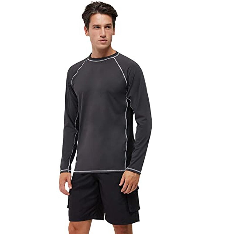 NORTHYARD Mens Running Athletic Shirts Long Sleeve Zambia