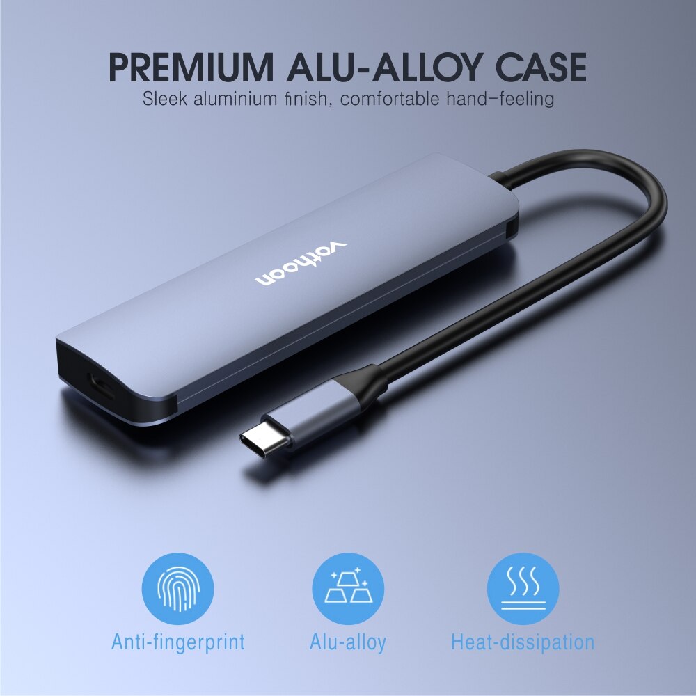 Vothoon USB C HUB Type C to Multi USB 3.0 HUB HDMI Adapter For MacBook Pro Huawei Samsung S10 USB-C 3.1 Splitter 3 Port USB HUB