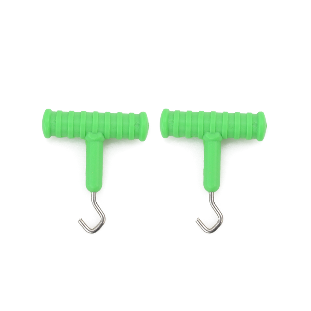2 x Carp Fishing Rigs Knot Puller Hook Line Knot Puller Hair Rig Knot Tool Fishing Tackle Accessories: Golden