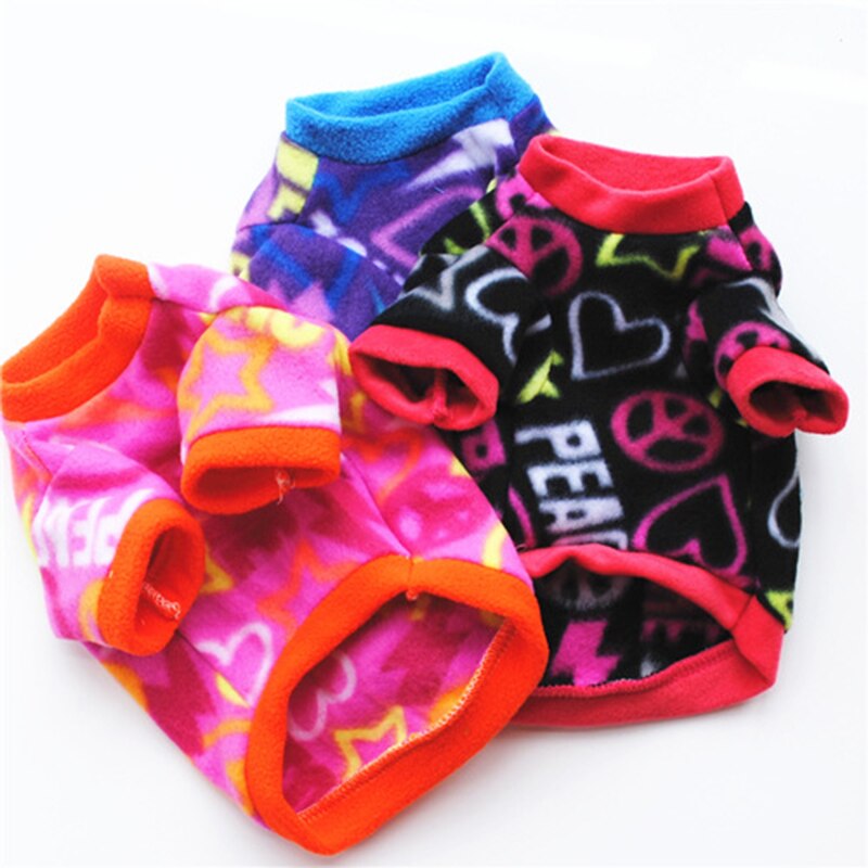 Bonito crânio imprimir roupas para cães de estimação inverno quente velo casaco para cães pequenos bulldog francês cachorro roupas chihuahua roupas