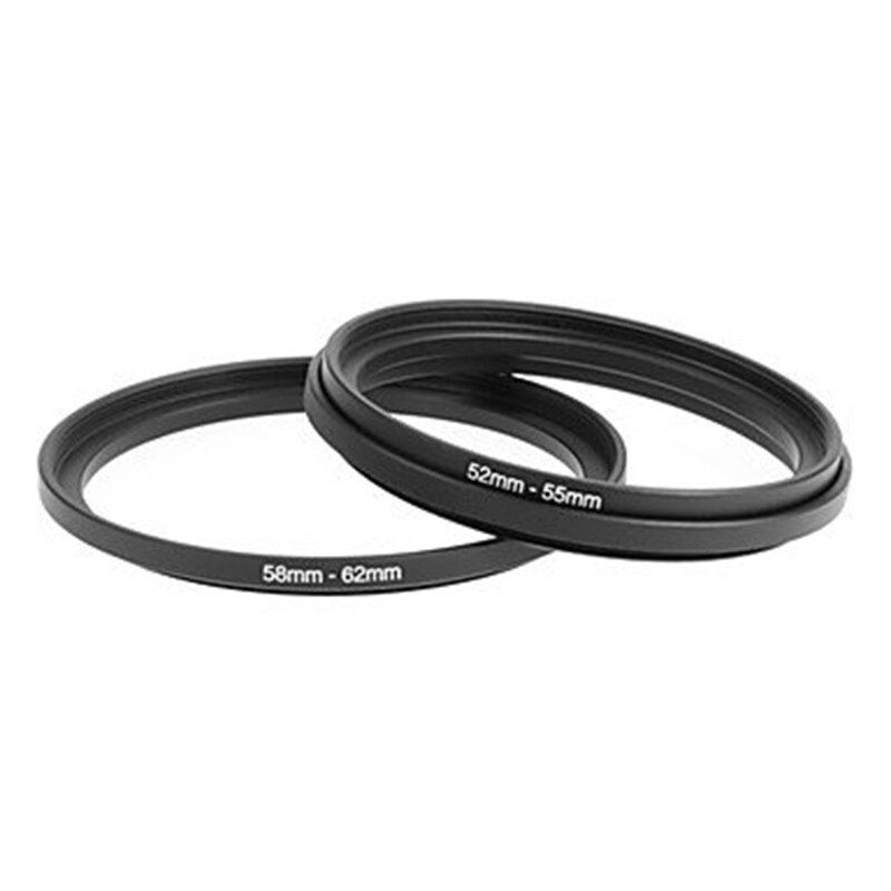 Tout à l'heure, le filtre d'objectif de caméra augmente la bague de réglage du filetage mâle à femelle