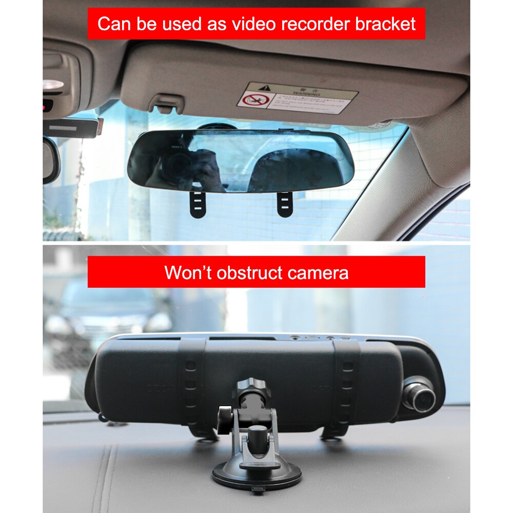 Rétroviseur Intérieur Grand Angle Universel à Ventouse - Pour Voiture, Camion, SUV, élimine Les Angles Morts