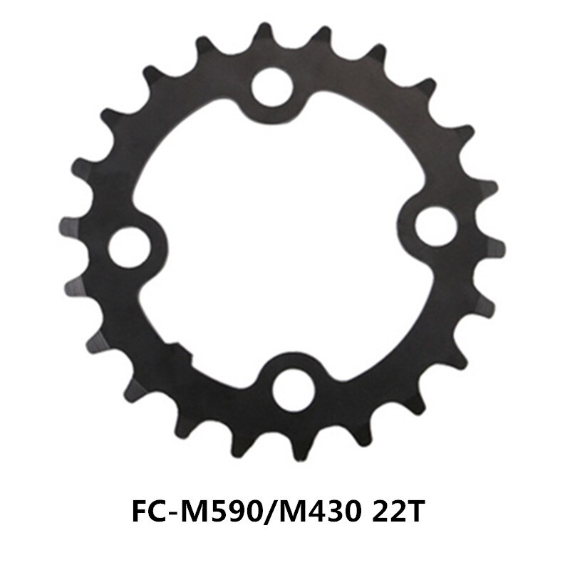 SHIMANO FC-M590/FC-M430 mountainbike kettenrad 44 T/42 T/32 T/22 T reparatur teile kompatibel mit SHIMAN0: nur 22T