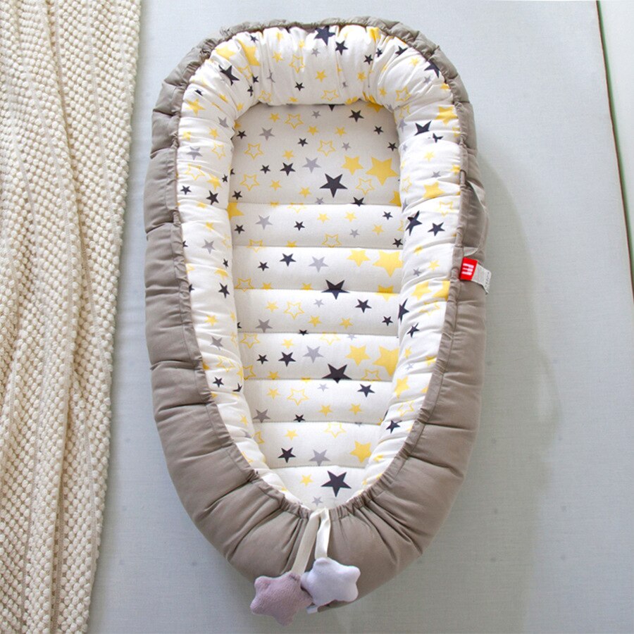 Pasgeboren Baby Bed 50X85Cm Pop Bed Draagbare Baby Katoenen Nest Bed Reizen Babybedje Jongen Meisje Wieg peuter Wieg Bed Baby Wieg: 6