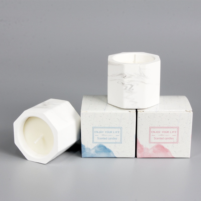 5*4.7cm aromaterapi sovrum sömnljus romantiska hemgjorda doftljus ornament liten ljus kopp sista 6-8 timmar